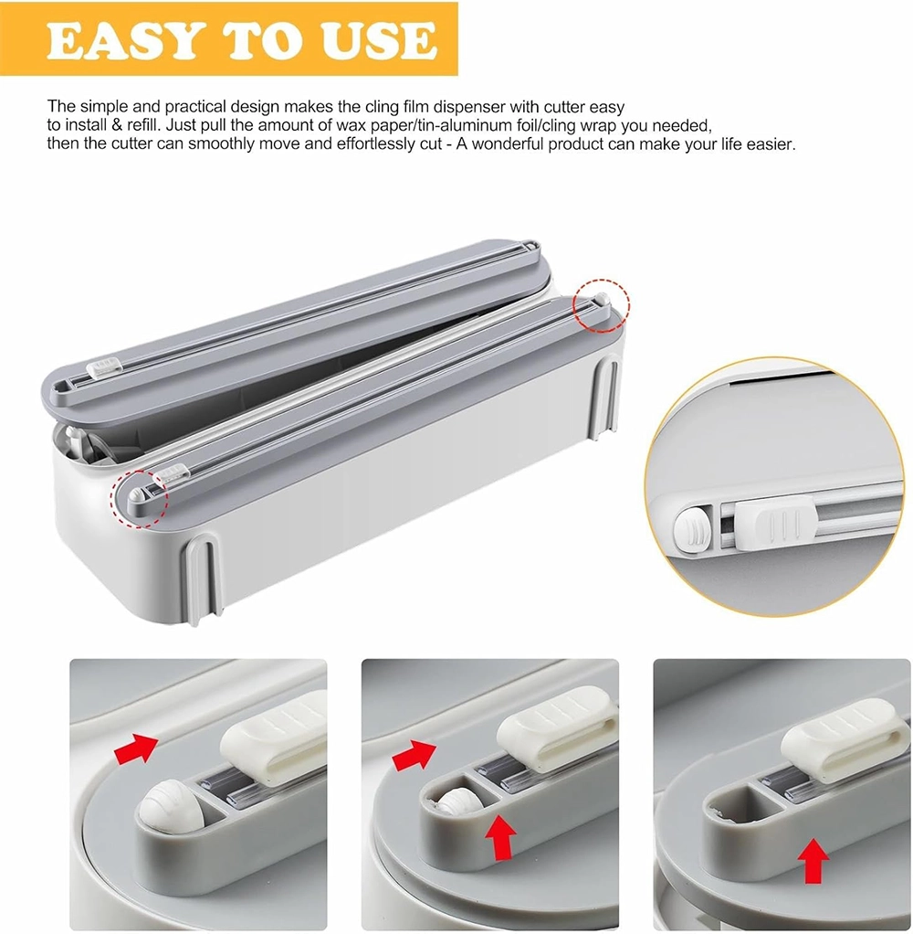 Buy Online Magnetic Plastic Wrap Dispenser at best price in UAE