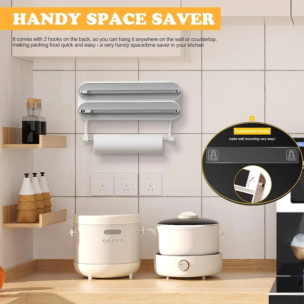Buy Online Magnetic Plastic Wrap Dispenser at best price in UAE