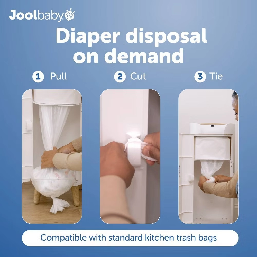 Buy Online 12 SmartWave Plus Touch-Free Diaper Pail at best price in UAE