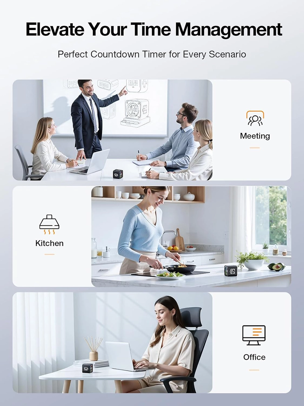 Buy Online Pomodoro Timer Cube at best price in UAE