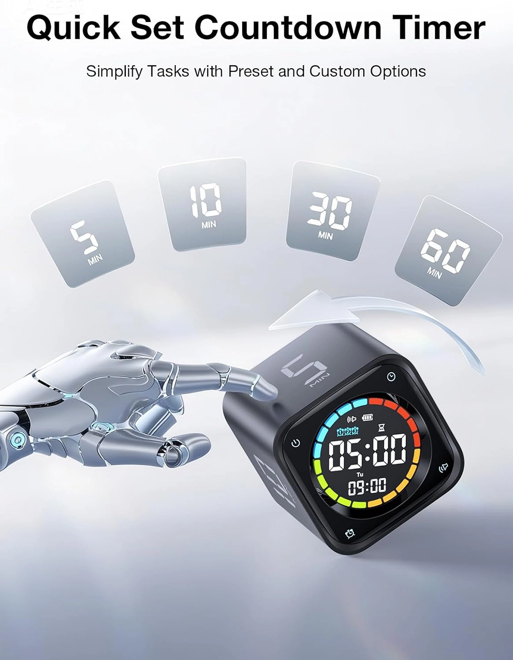 Buy Online Pomodoro Timer Cube at best price in UAE