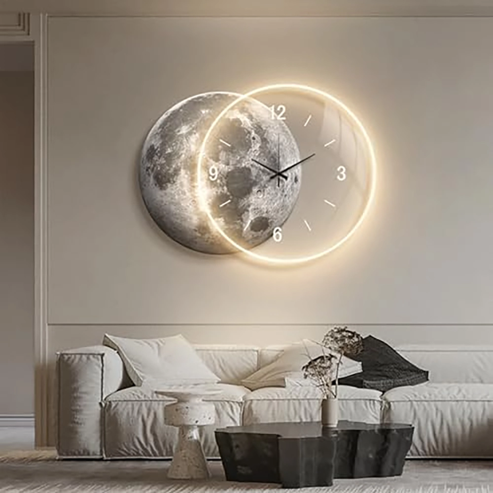 Buy Online Moon Design Wall Clock at best price in UAE