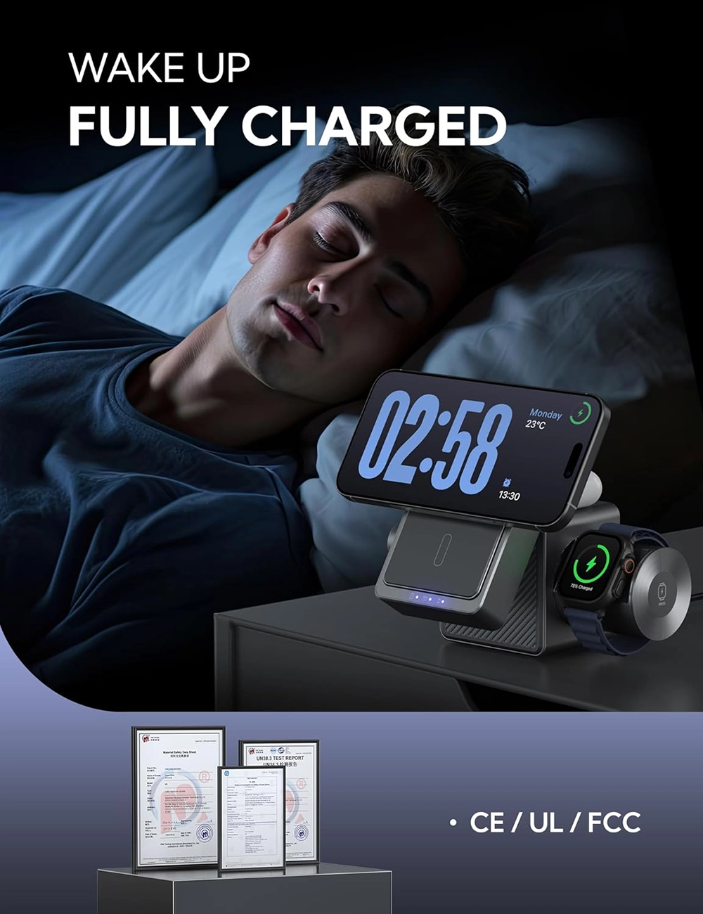 Buy Online 3 in 1 Charging Station at best price in UAE
