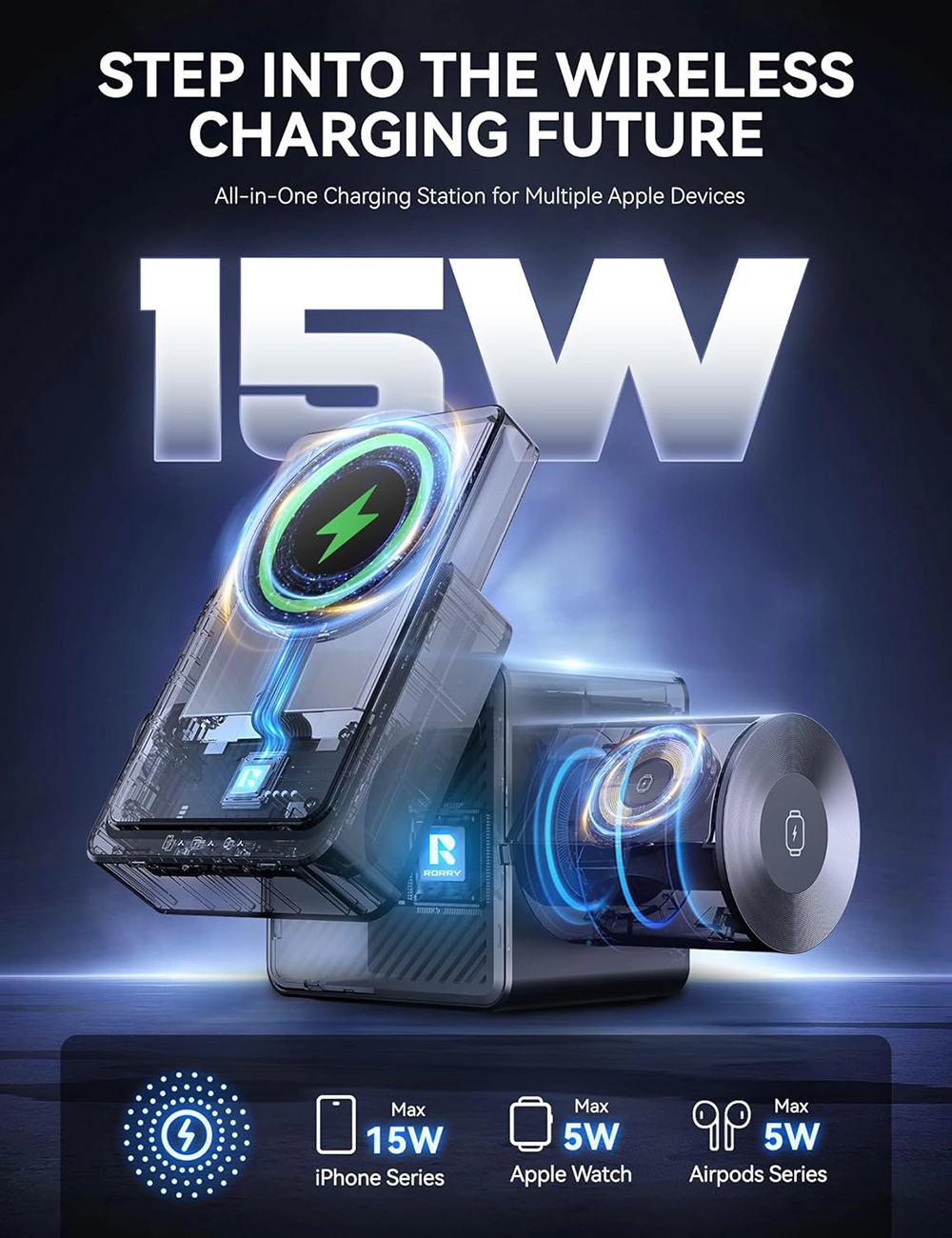 Buy Online 3 in 1 Charging Station at best price in UAE