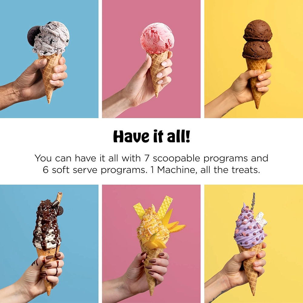 Buy Online Ninja CREAMi Scoop & Swirl Ice Cream Maker at best price in UAE