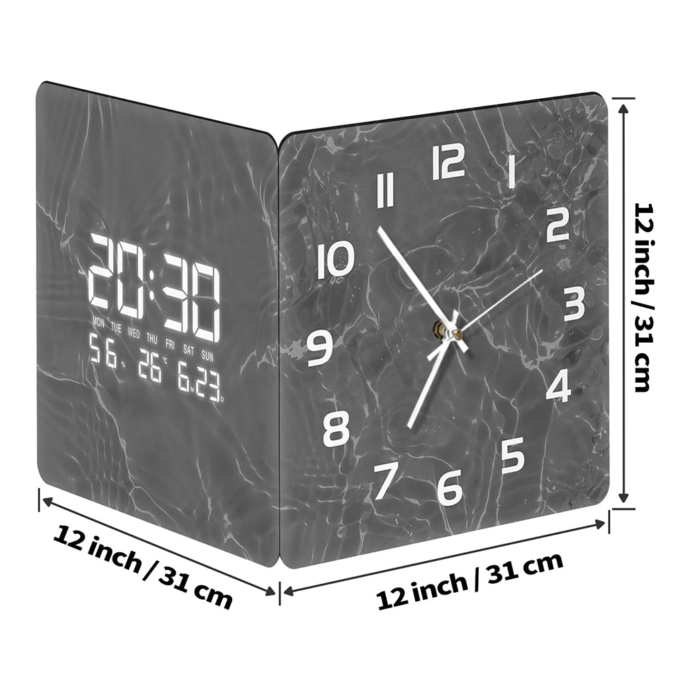 Buy Online Corner Wall Clock at best price in UAE