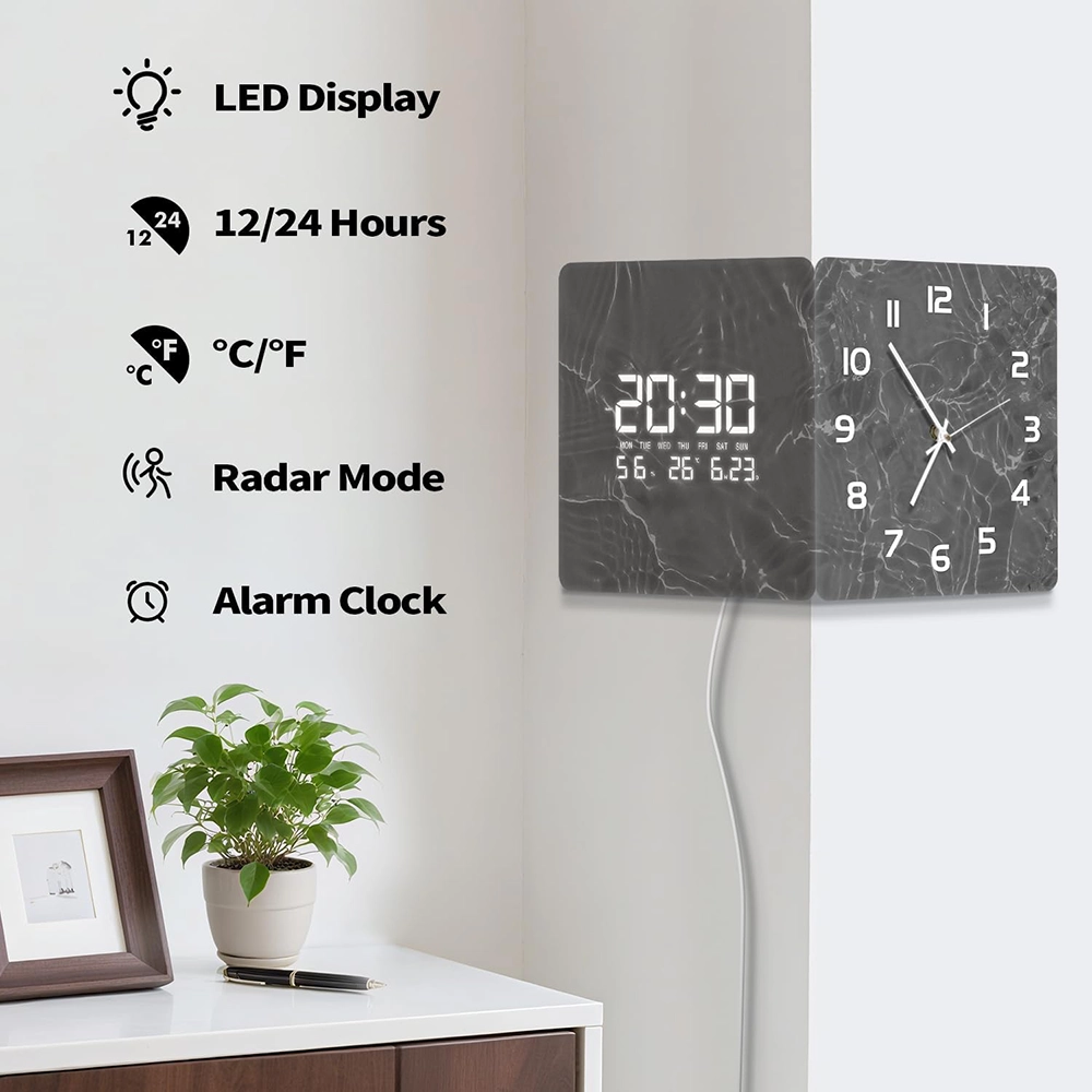 Buy Online Corner Wall Clock at best price in UAE