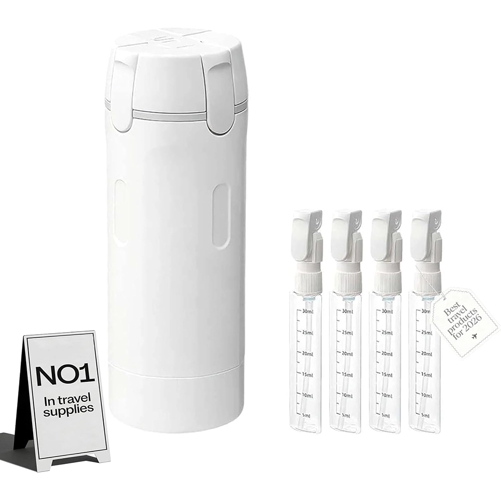 Buy Online 4 in 1 Travel Dispenser Bottle at best price in UAE