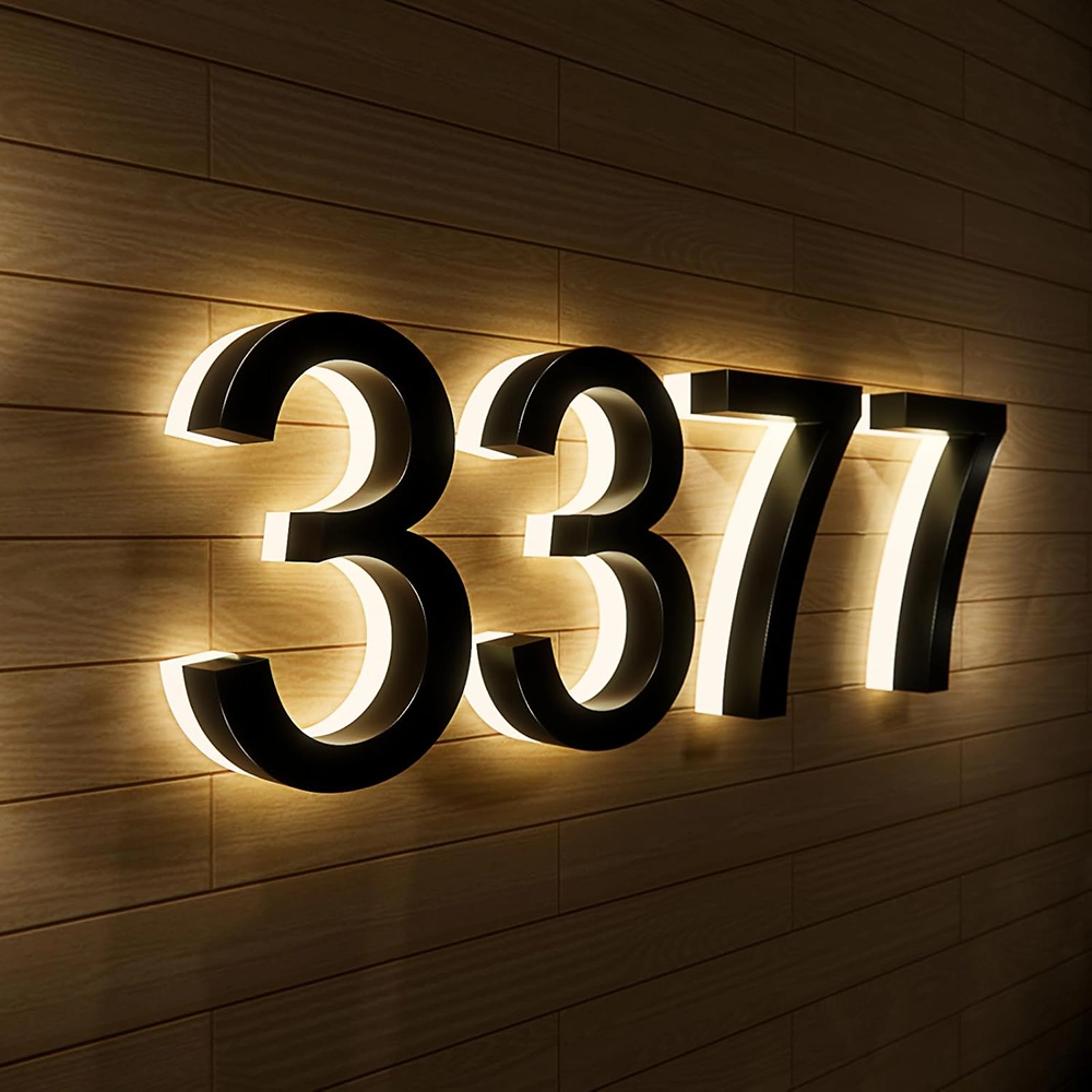 Buy Online Custom LED House Numbers at best price in UAE