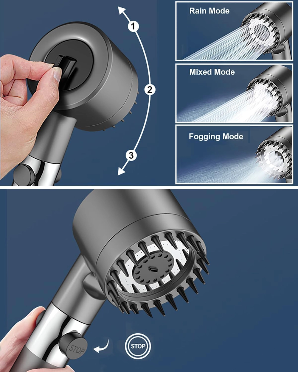 Buy Online Filtered Shower Head with Handheld at best price in UAE