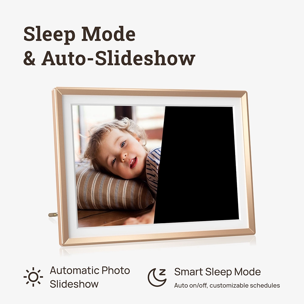 Buy Online Digital Photo Frame 14 inch WiFi Digital Picture Frame Smart and Electronic 1920×1200 Full HD IPS Touch Screen Digital Frame App Controlled Photo Frame at best price in UAE